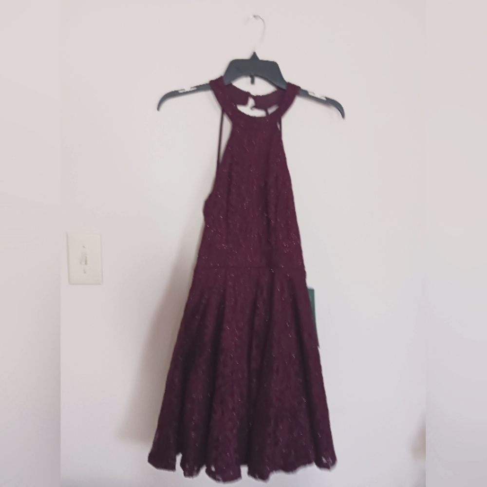 B. Smart Burgandy Dress. Juniors Size 5